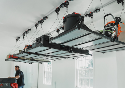 Using Smart Track to Transform Your Garage Into the Perfect Man Cave