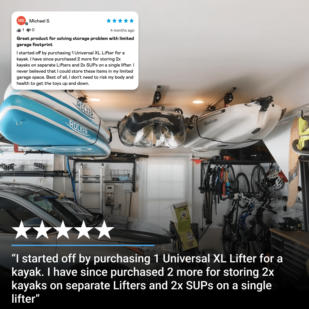 Universal HD Lifter | Garage Storage | – SmarterHome